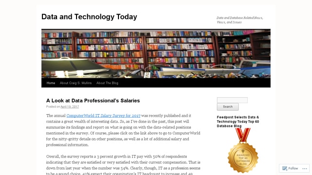 Data and Technology Today blog