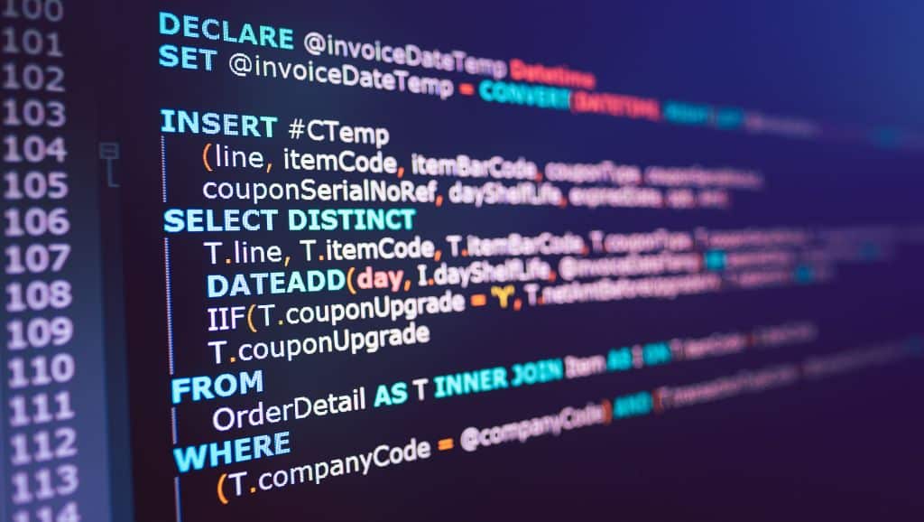 Example of SQL code to query data from a database- Islander11 Getty Images.jpg